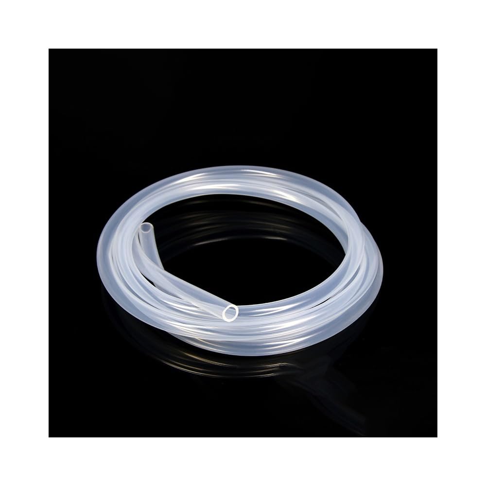 Manguera De Silicona Transparente De Calidad Alimentaria, Tubo Flexible De Goma Suave De 0,5-10mm For Línea De Agua De Bebidas Y Accesorios For El Hogar, 1M/10M, 1 Ud.(10 meters,ID 4mm x OD 8mm)