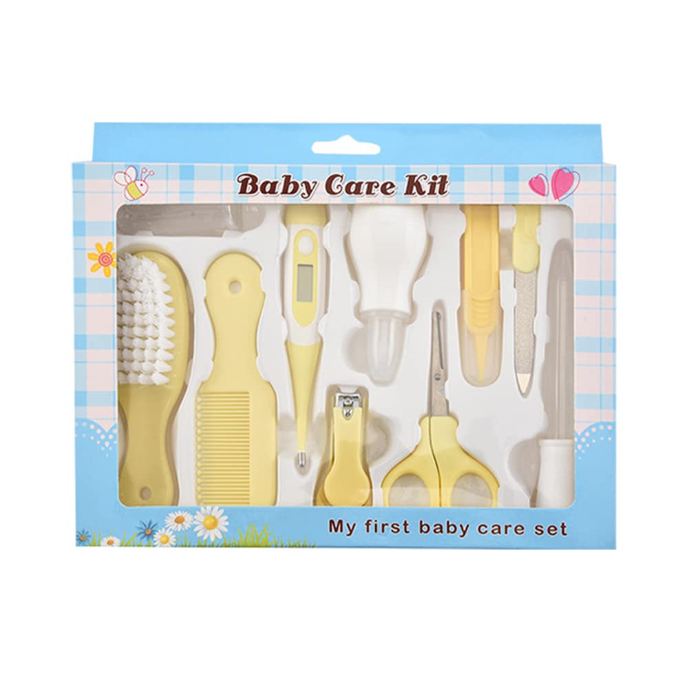 Lot de 10 coupe-ongles pour soins maternels et enfants - Soins des cheveux et du nez - Ensemble de soins pour bébé