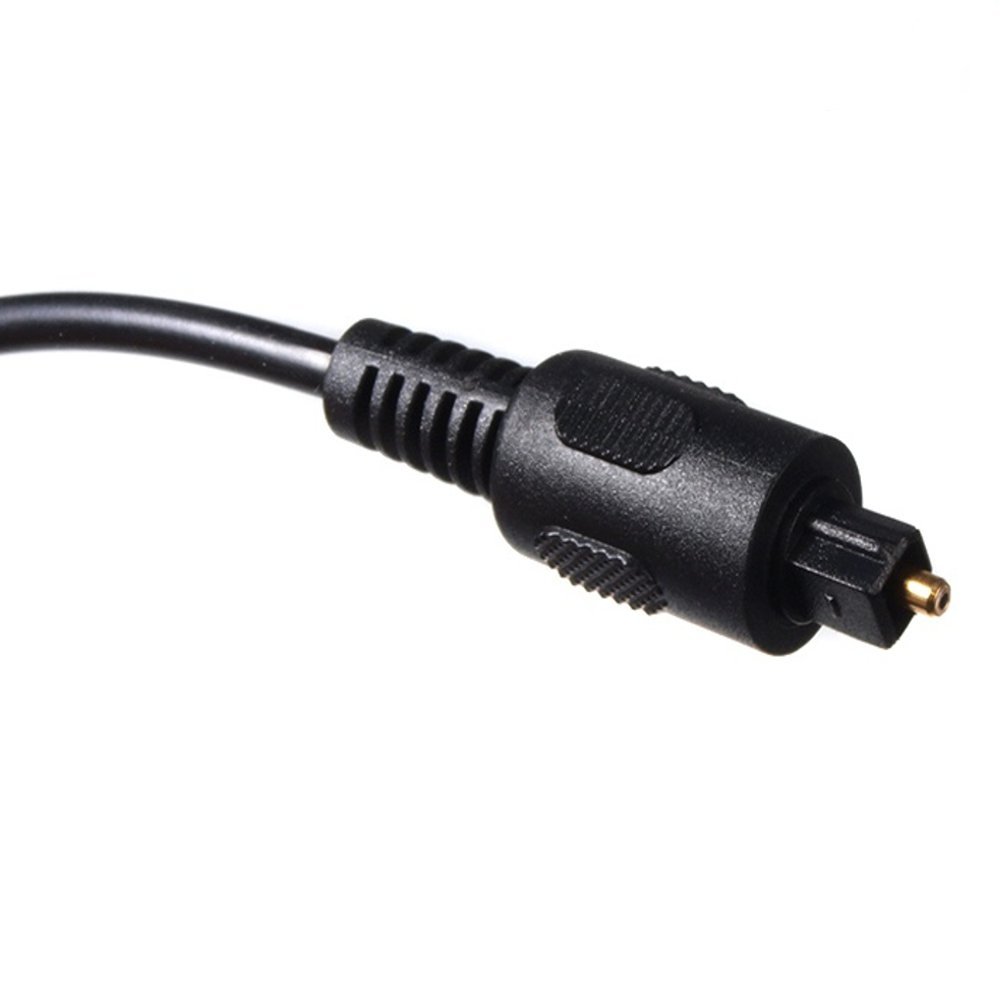 Maclean MCTV-639 Uniwersalny Kabel Optyczny T-T TOSLINK - 1m, Przewód Optyczny do Odtwarzacza CD/SACD/Blu-ray/DVD/TV/SAT lub Kina Domowego, Przewód Audio, Kabel do Dźwięku