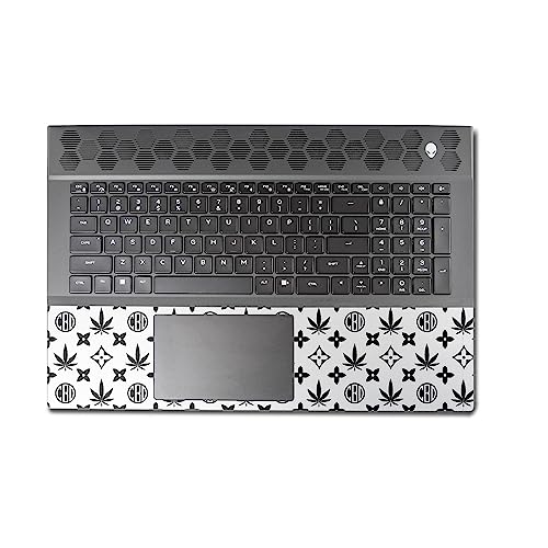 Image of MightySkins Skin Compatible With Alienware M18 R1 (2023) Full Wrap Kit - CBD Black | Protective, Durable, and Unique Vinyl Decal wrap cover | Easy To Apply, Remove, and Change Styles | Made in the USA