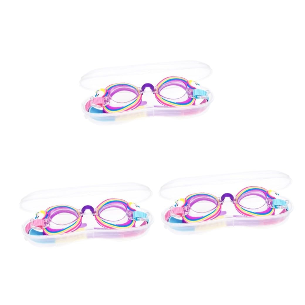 YARNOW 5 Pezzi Occhialini Da Nuoto Per Bambini Occhialini Da Nuoto Per Bambini Occhialini Per Bambini Di Età Compresa Tra 2 E 4 Anni Occhiali Da Bambino Occhiali Impermeabili Lenti In
