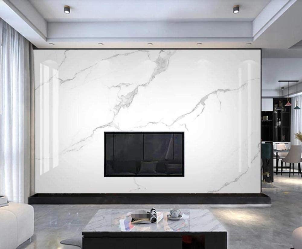 Modello In Pietra Bianca Lastra In Marmo Modello Semplice Fotomurali 3d Carta Da Parati Tessuto Poster Murale Soggiorno Camera Letto Minimalista Tv Sfondo-350cm×256cm