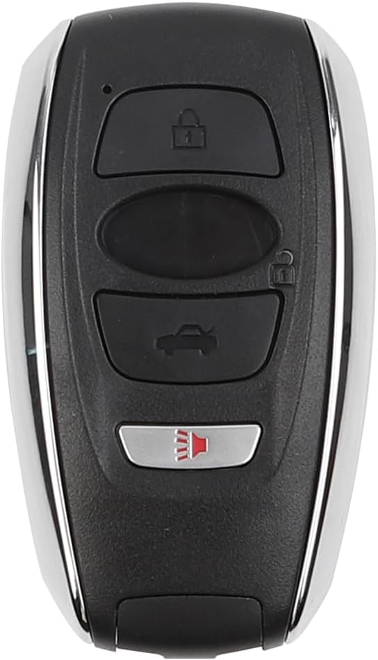 Dasbecan Key Fob Remote Compatible with 2017-2022 Subaru Crosstrek Forester Impreza Legacy Outback CVT STI WRX Replaces 88835-FL03A 4 Button Keyless Entry Remote Control FCC ID HYQ14AHK