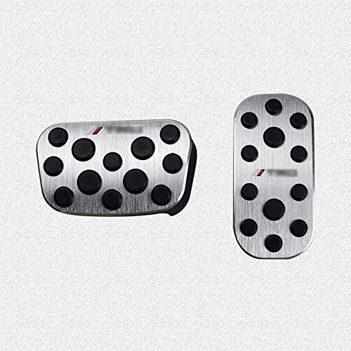 BOYOUS トヨタ 専用設計 高品質 アルミ ペダル 工具不要 PRIUS ブレーキ アクセル カバー 2点セット 適合多数 新型ノア ヴォクシー90系/アルファード ヴェルファイア 20系 30系/C-HR ZYX10 NGX50/ 新型カローラツーリ