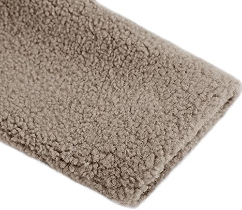 rrhss Baby Girls Faux Fur Teddy Long Coat Toddler Kids Winter Fleece Jacket Warm Outwear Clothes - Image 5