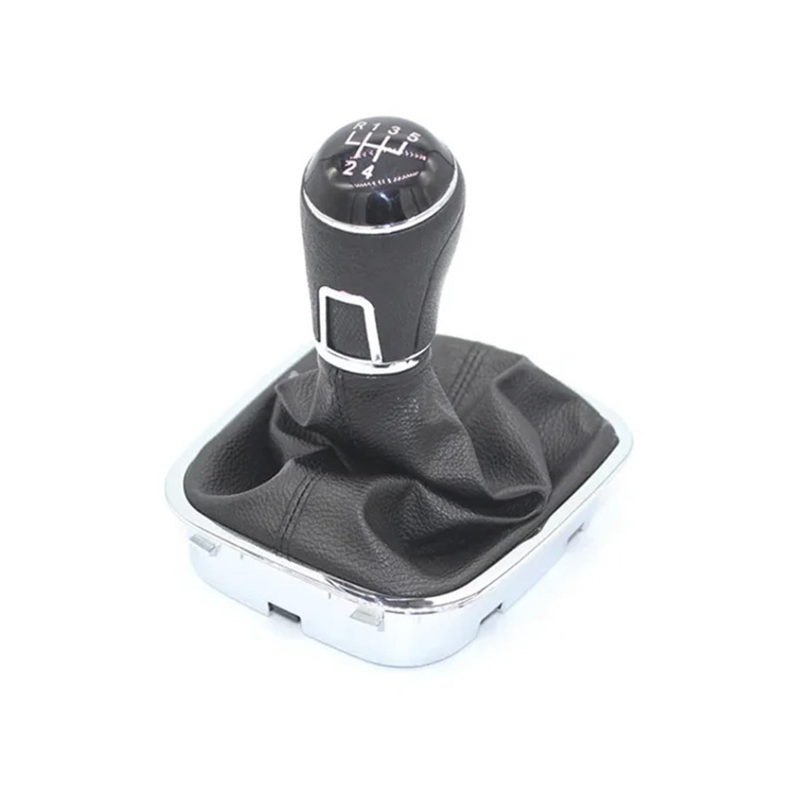 Motenna 5 Speed 6 Speed Gear Lever Stick Shift Knob Boot Fit for VW Fit for Volkswagen, Fit for Polo 6C 2015-2018 Gear Shift Boot Replacement