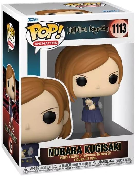 Miniatura 4 de POP Jujutsu Kaisen - Figura de vinilo Nobara Kugisaki Funko (paquete con funda protectora de caja compatible), multicolor, 3.75 pulgadas