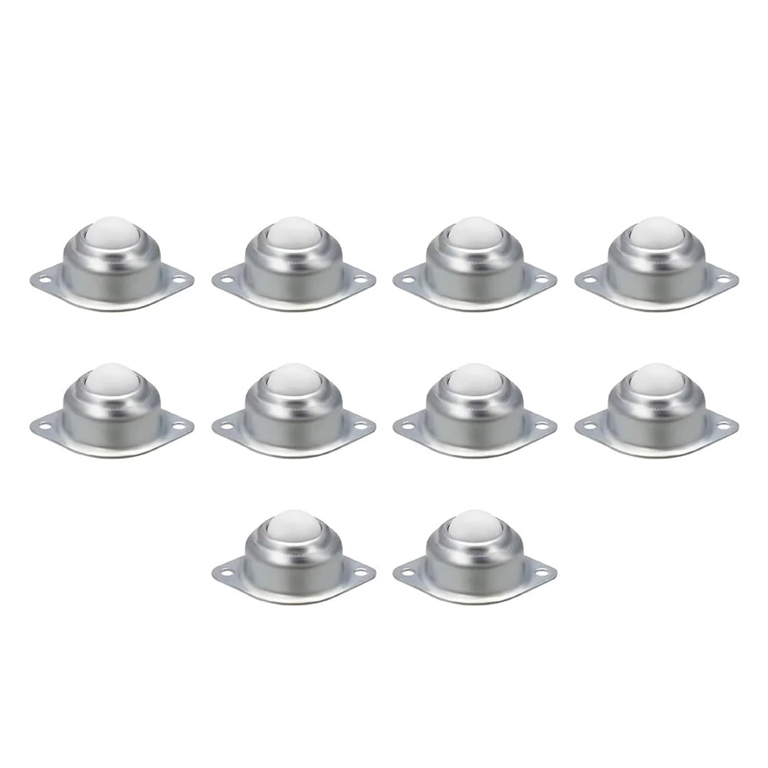 Roller Transfer Bearing 20Pcs Reliable Performance Roller Ball Transfer Bearings Enhancing Load Bearing Capacity and Stability for Furniture Conveyor Transmission