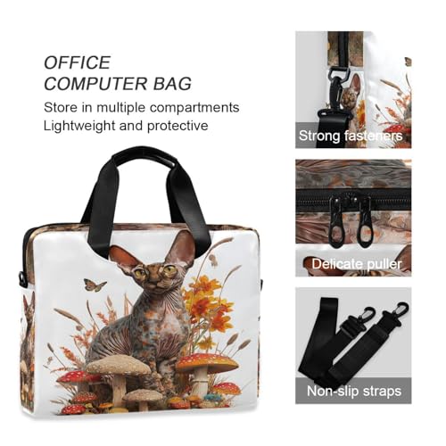 Bolso para portátil 15.6 pulgadas con asas y correa ajustable miniatura 5