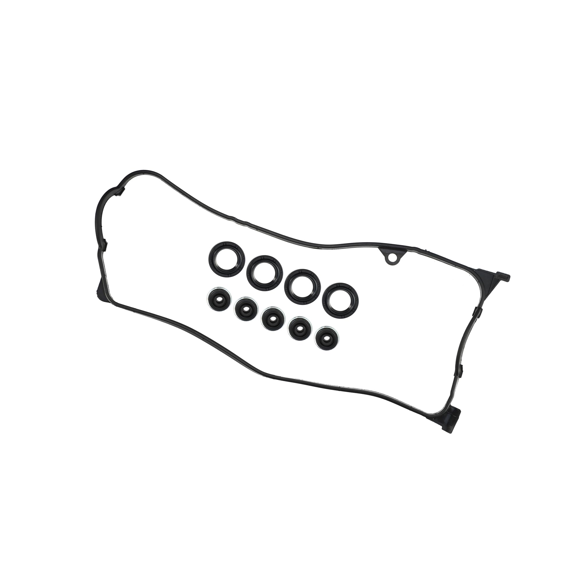 INFINAUTO 1 Set Valve Cover Gasket Set VS50606R for Honda Civic DX LX V-TEC 1.7L 1668CC L4 SOHC (16 VALVE) ENG CODE D17A1 2001-2005 Stylish Design