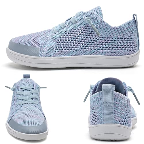 Image of WateLves Toddler Little Kids Wide Barefoot Shoes Boys Girls Minimalist Sneakers Lightweight Breathable Walking Shoes | Naturally Splay | Flexible Fit
