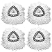 Microfiber Spin Mop Head Refill for O-Cedar EasyWring Mop - 4 Pack