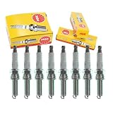 8 pc NGK 1643 LKR7E Standard Spark Plugs
