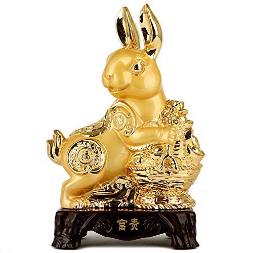 Statuette Chinoise Dorée pour harmoniser la décoration de votre bureau