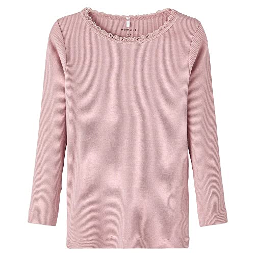 NAME IT Baby - Mädchen Nmfkab Top Noos Langarmshirt, Deauville...