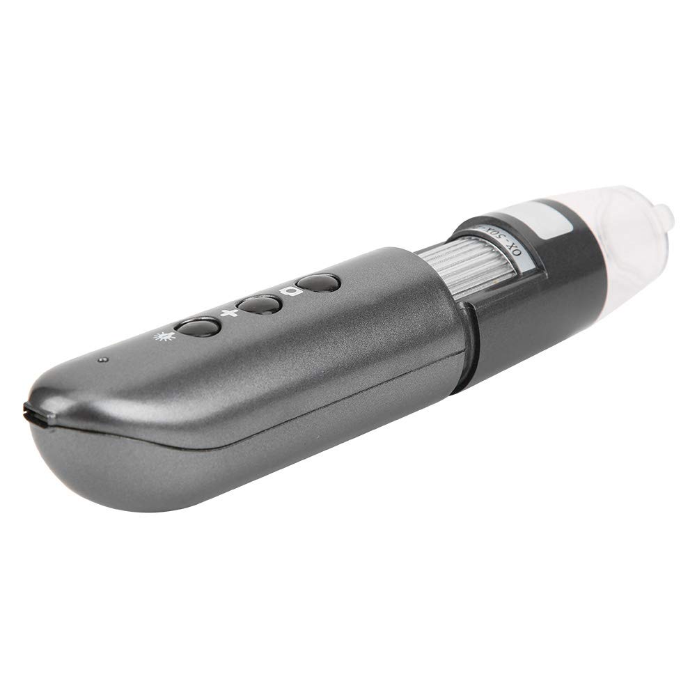 FTVOGUE Microscopio WiFi con Aumento Digital, Electrón USB con Sensor CMOS de 0 a 800X 1080P, Foto y Vídeo, Luz LED para Laboratorio de Ciencias, Estudiantes, Inspección de Pasatiempos