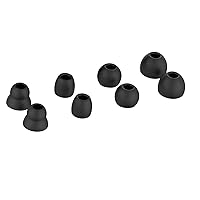 Vista 7 de 8pcs Eartips Auriculares Eargels Reemplazo para Beats Powerbeats Pro Auriculares inalámbricos (negro)