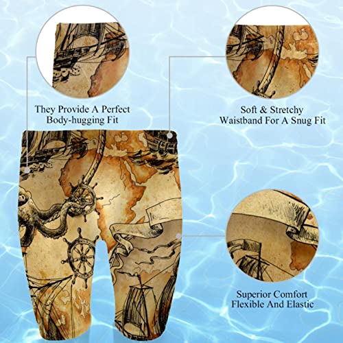 Jammers de natación para hombre talla grande 3XL bañador largo de entrenamiento 2