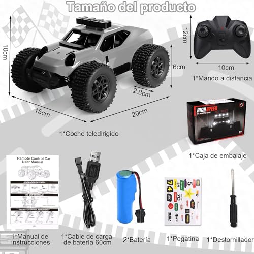 Listado y reviews de Carros a control remoto todo terreno - los más vendidos. 29 Imagen adicional