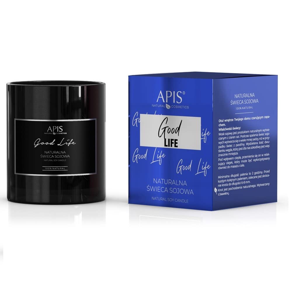 Apis Good Life Scented Natural Soy Candle 220g