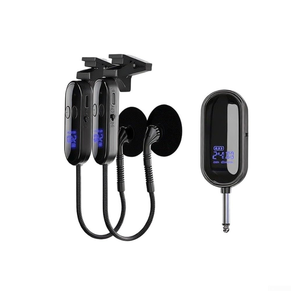 Clip-On Saxophon Mikrofon für Bühne Performance Band Live (2-K)