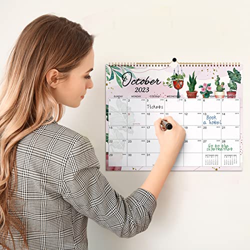 2023-2024 Calendar - Wall Calendar 2023-2024, Jul. 2023 To Dec. 2024, 18 Monthly Wall Calendar, 11" X 14.7", Large Ruled Blocks Perfect For Planning And Organizing For Home Or Office #TOP5