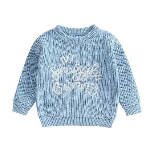 KMBANGI Toddler Easter Sweater with Bunny Ears