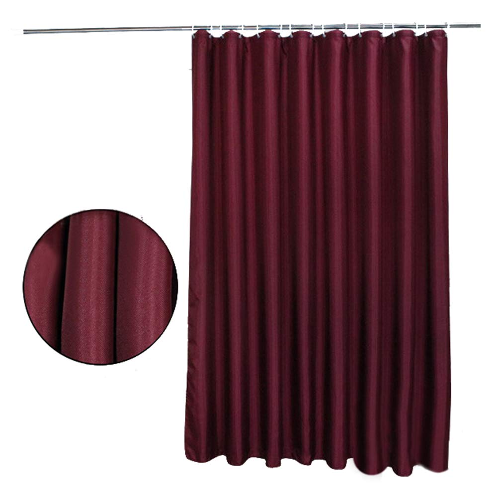 Tenda Da Doccia Rosa 180x180 Cm Con Anelli - Impermeabile, Anti-Muffa E Design Opaco Per Privacy - Foto 2