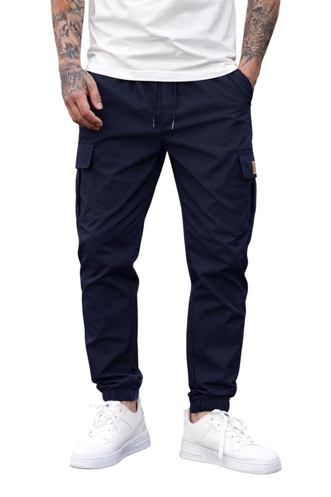 ADBUCKS Men's Regular Fit low Rise Trouser-picture-37