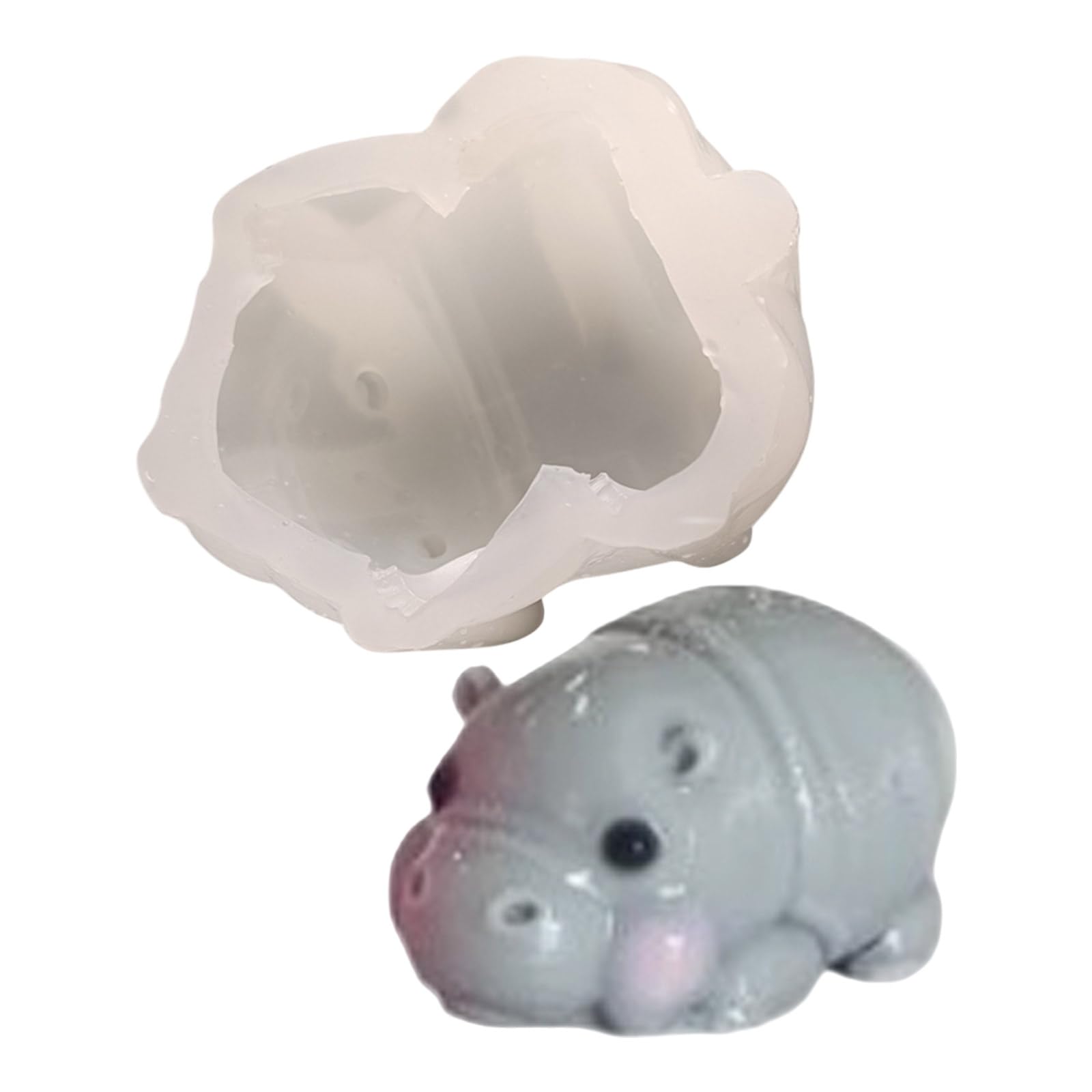 Buxuaaaa 8Cm Decorations Gift Room Decors Craft Castings Molds 3D Silicone Handicrafts Making Baking Making Molds Cake