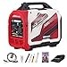 maXpeedingrods 2400W Inverter Stromgenerator Benzin, Bluetooth®-App zur Fernüberwachung der Daten, nur 15 kg, Kompakt und Leicht für RV Camping im Freien und den Heimgebrauch.