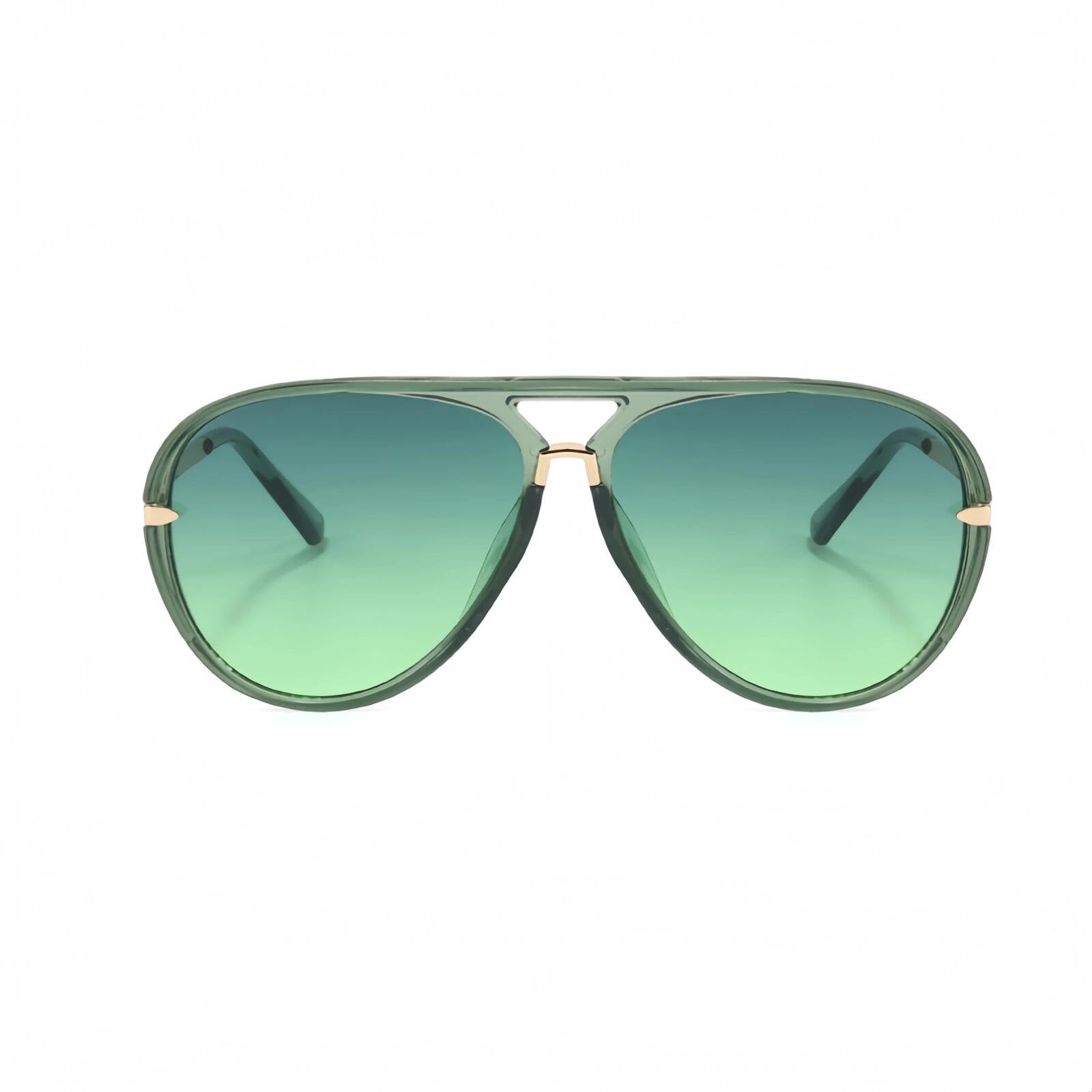 Occhiali da sole alla moda doppio ponte - Stile per uomini e donne, Stile di strada europeo e americano, Regalo di compleanno anti-UV