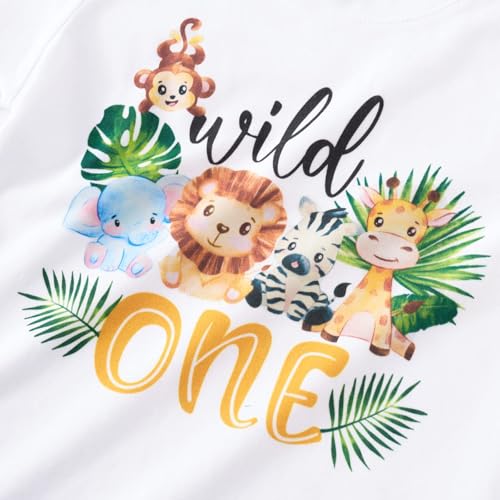 Wild One I'm Wild and 1st Birthday Shirt - Boy's First Birthday Outfit2