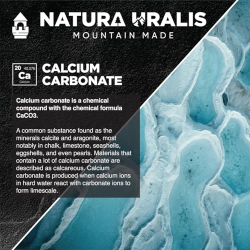 Natura Uralis Premium Belgorod Kreide-Mini-Riegel | 500 g weiße Kreide-Minis - Knackig, Angenehm erdig, Samtig und fest in der Textur, ASMR-Erlebnis, natürliches Calciumcarbonat
