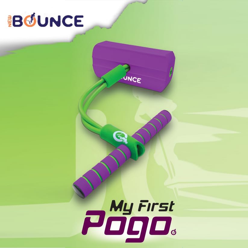 Image of New Bounce Pogo Stick for Toddlers, Foam Jumper, Ages 3+ | Foam Jumper, Age 3,4,5,6,7,8, Outdoor Jumping Toys, Birthday Gift for Toddler Girls and Boys
