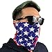 American Flag Face Mask - Sun Wind Dust Protection Reusable Mask for Men & Women - Works as Neck Gaiter, Headwear, Balaclava - Ski ATV Riding Mask (American Flag)