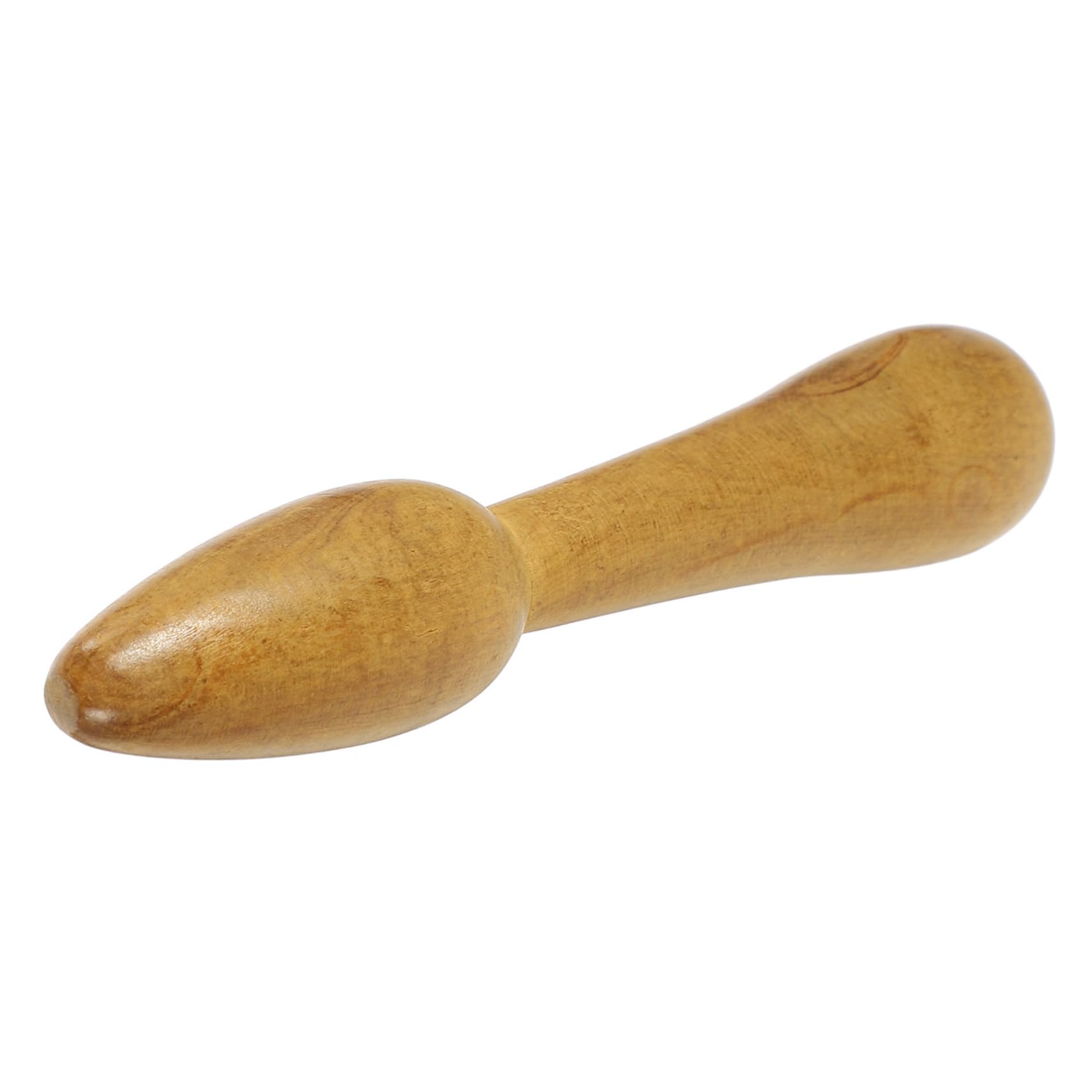 Scented Wood Gourd-Shaped Massage Cone Traditional Wooden Massage Tool Portable Acupoint Massager for Body Neck and Back Relaxation Random Color