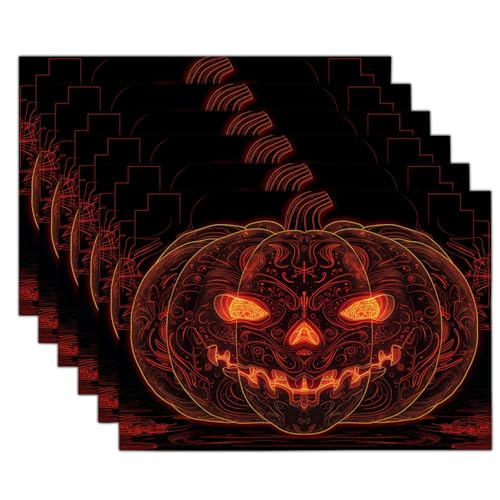 Sets de table cyberpunk Halloween de qualité supérieure pour décoration de table - 2