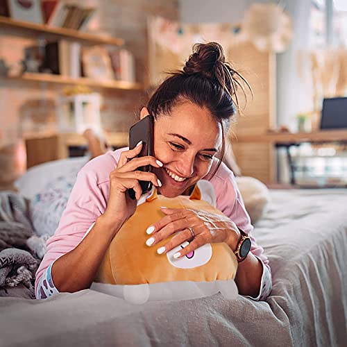 Vyusit Plush Toy Dog Pillow, 24 Inch Cute Animal Stuffed Plush Toy, Soft Cylindrical Animal Body Pillow, Kawaii Dog Pattern Plush Gift For Boys Girls Kids Valentine's Day #TOP5