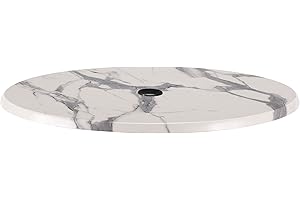 Holland Bar Stool Co. 36" Diameter White Replacement Patio Table Top