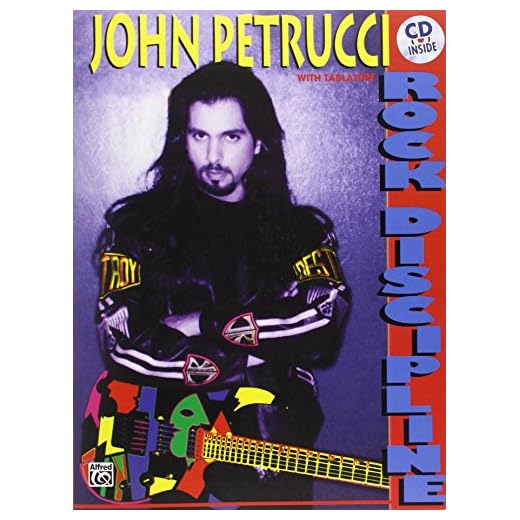 John petrucci : rock discipline guitare+cd