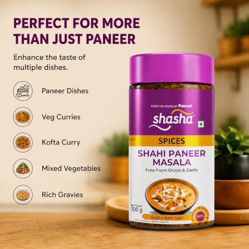 Image of Shasha Shahi Paneer Masala 100g