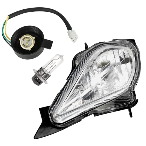 Caltric Right HeadLight Assembly Compatible with Yamaha Raptor 700R YFM700R YFM 700R 2006-2020