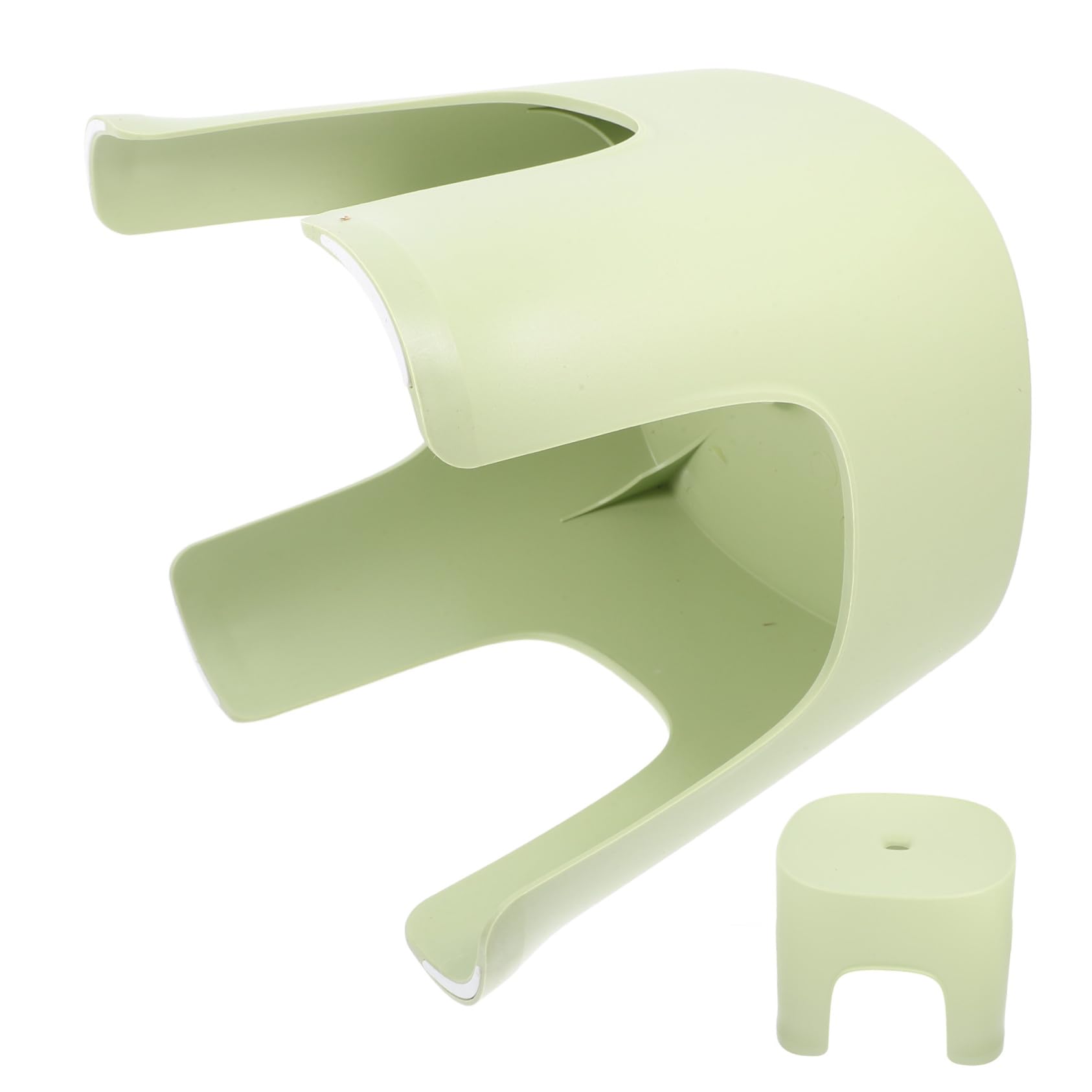 Happyyami Toilet Foot Stool Foot Stool for Boys and Girls Plastic Nonslip for Safety