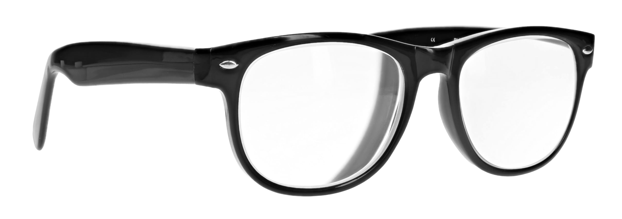 Photo 1 of vs eyewear Reading Glasses, High Power Reading Glasses in Stylish Plastic Frame (Black, 8.00, multiplier_x)