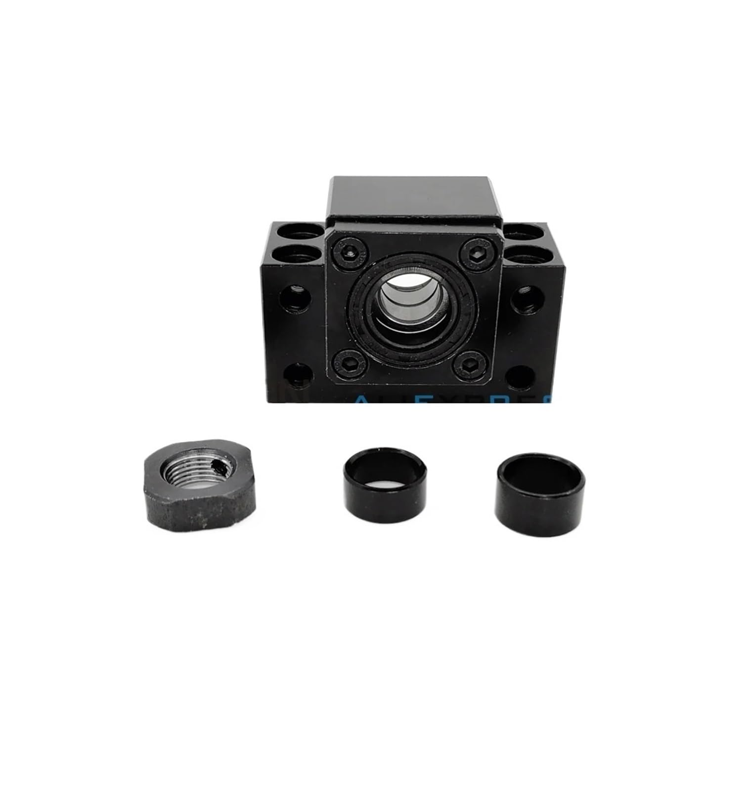 2020 Śruba Kulowa 578mm 600 700mm 800mm SFE2020 Obudowa Nakrętki BK15 BF15 Sprzęgło(578mm)