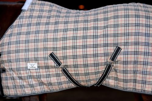 Image of TuffRider Comfy Standard Neck Medium Weight Stable Blanket- 1200D, 200 GSM