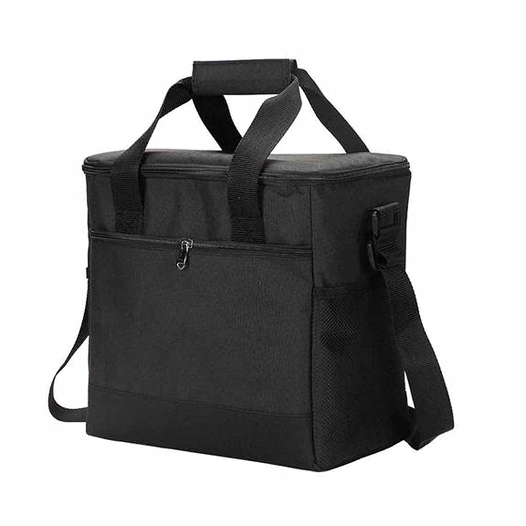 Fiambrera para Viajes al Aire Libre, Bolsa de Almacenamiento de Alimentos con Aislamiento Grueso, Gran Capacidad, 3 Capas, Impermeable, Mantiene el frío y el Calor, bols