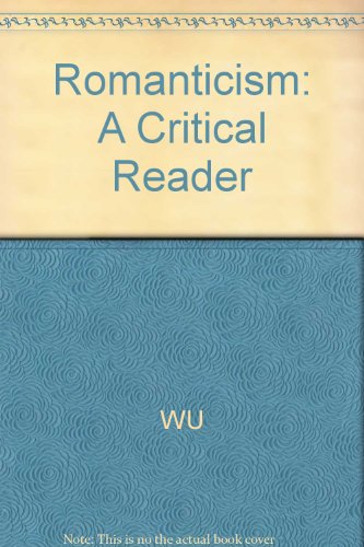 Romanticism: A Critical Reader 0631195033 Book Cover