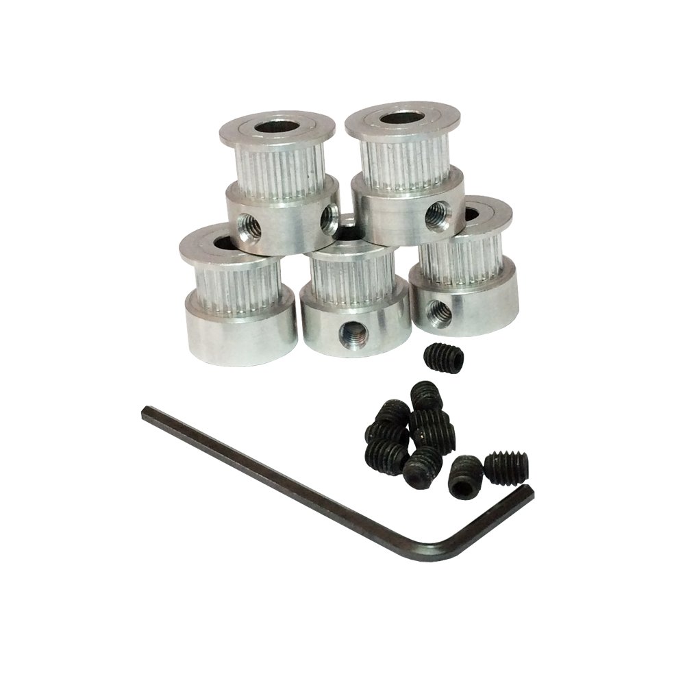 RobotDigg GT2 Timing Pulley 50 Teeth 8mm Bore For 6mm Wide 2GT Timing Belt Aluminum Alloy GT2 - View #6